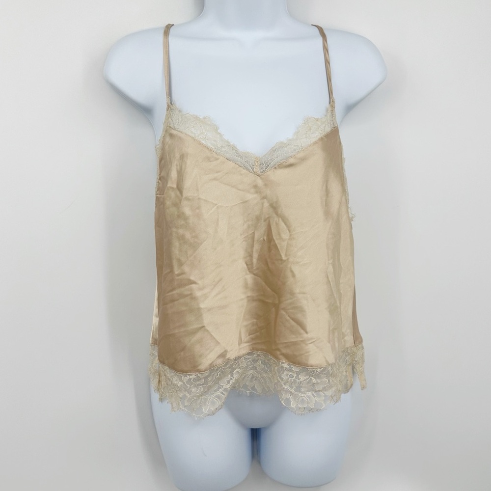 Victoria's Secret Vintage Y2K Style Lace Camisole Top Size Medium Whimsical
